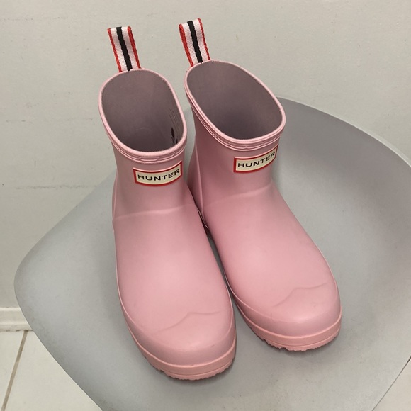 Hunter Original Short Back Adjustable Waterproof Rain Boots NEW - Picture 2 of 5